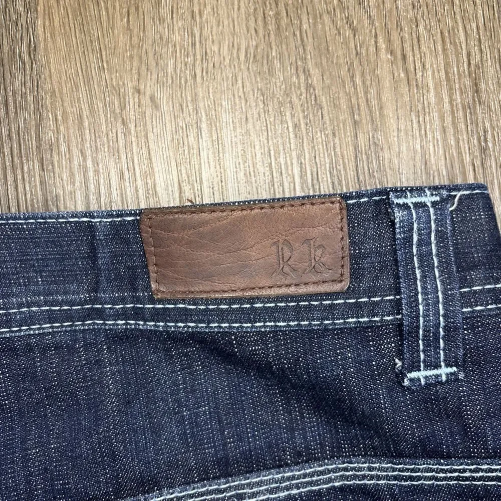 Rich Kids RK Jeans Mens 36x34‎ Blue Denim Pants 90s Hip Hop Baggy Y2K Vintage